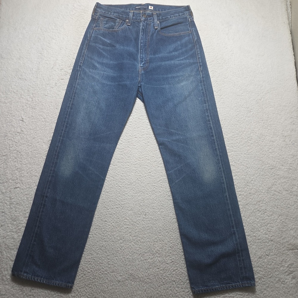 Levi's‎ 502 Taper Made & Crafted Japan Selvedge Denim Jeans Mens 30x31 Faded